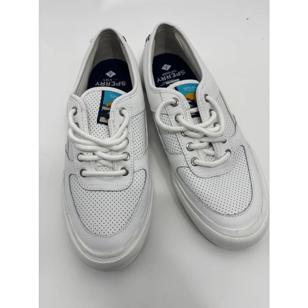 Womens Sperry Sneakers, Size 9, White